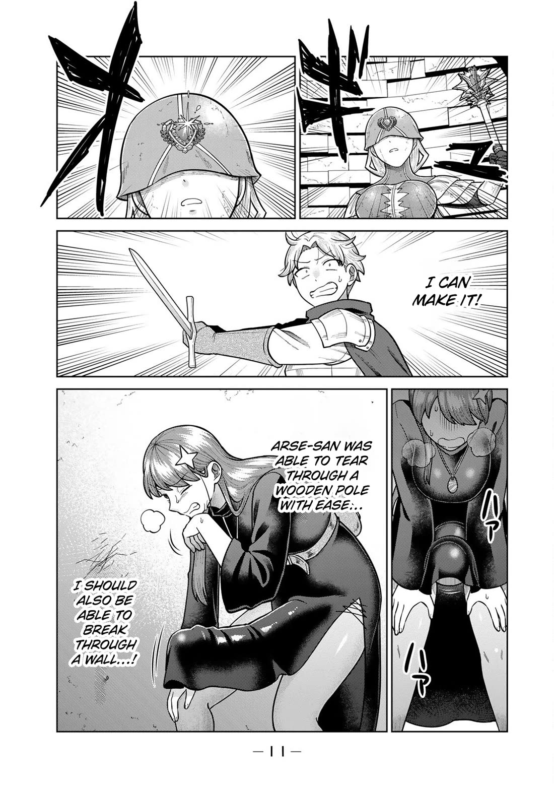 Chase the Chin Chin Devil! Chapter 21 page 11 - Chapter 21: Defeat the Golem!