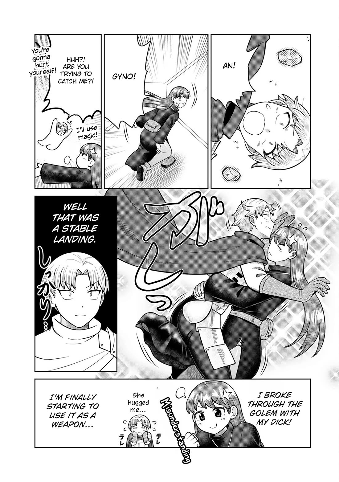 Chase the Chin Chin Devil! Chapter 21 page 13 - Chapter 21: Defeat the Golem!