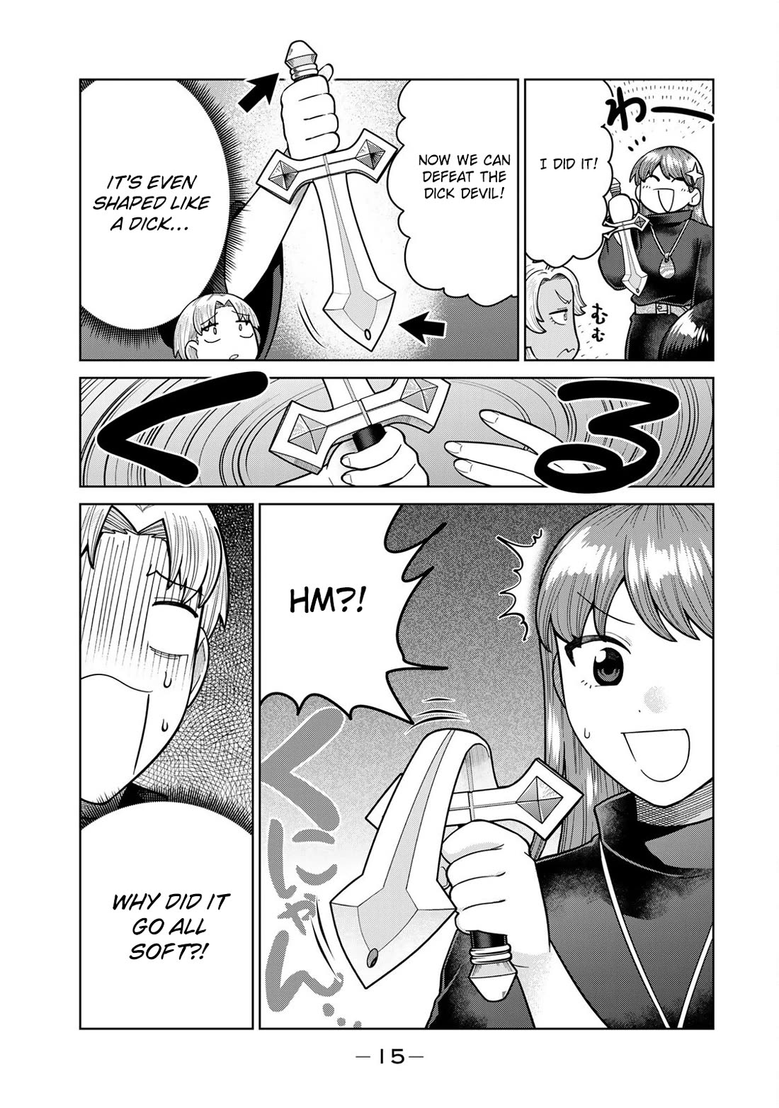 Chase the Chin Chin Devil! Chapter 21 page 15 - Chapter 21: Defeat the Golem!