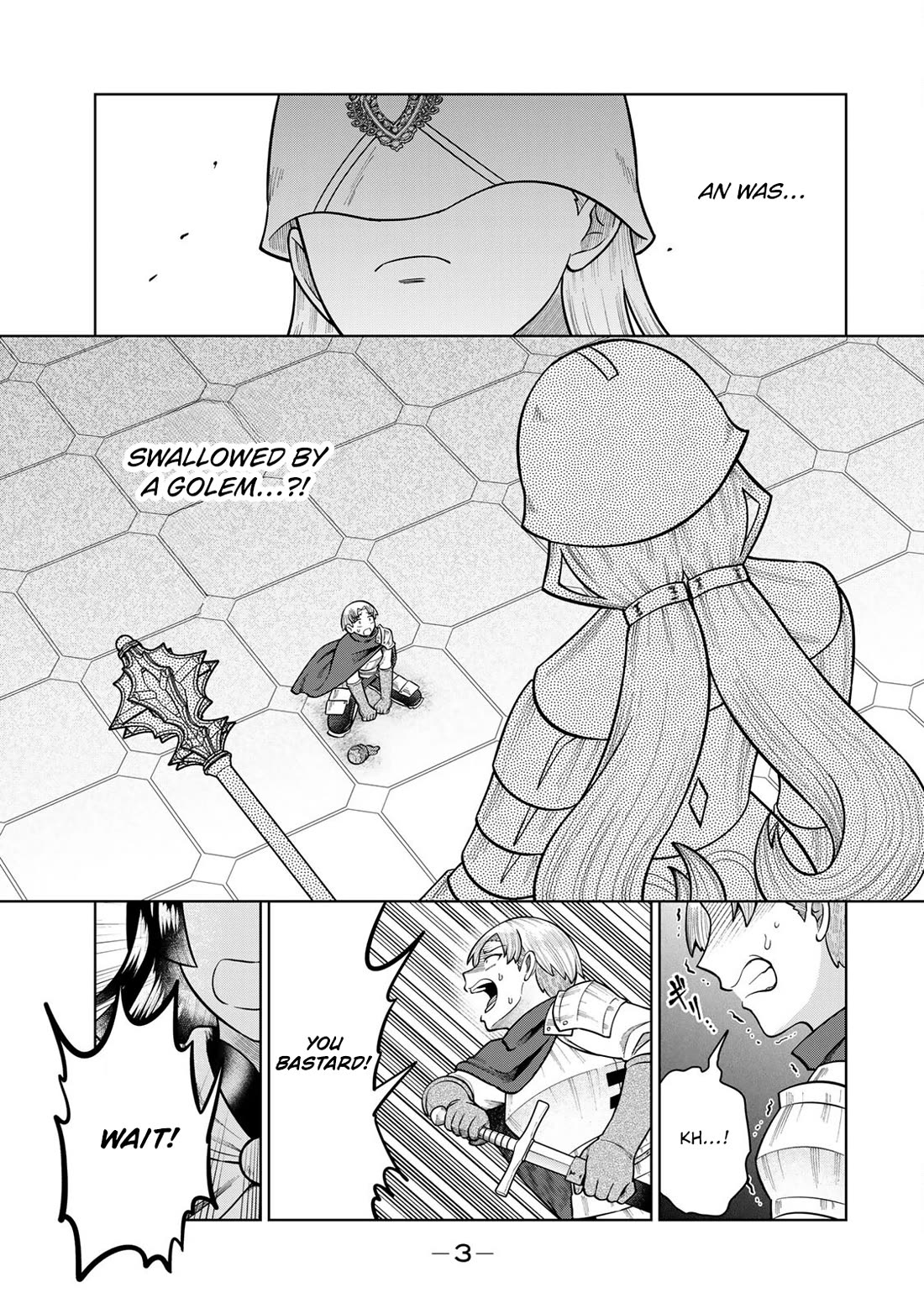 Chase the Chin Chin Devil! Chapter 21 page 3 - Chapter 21: Defeat the Golem!