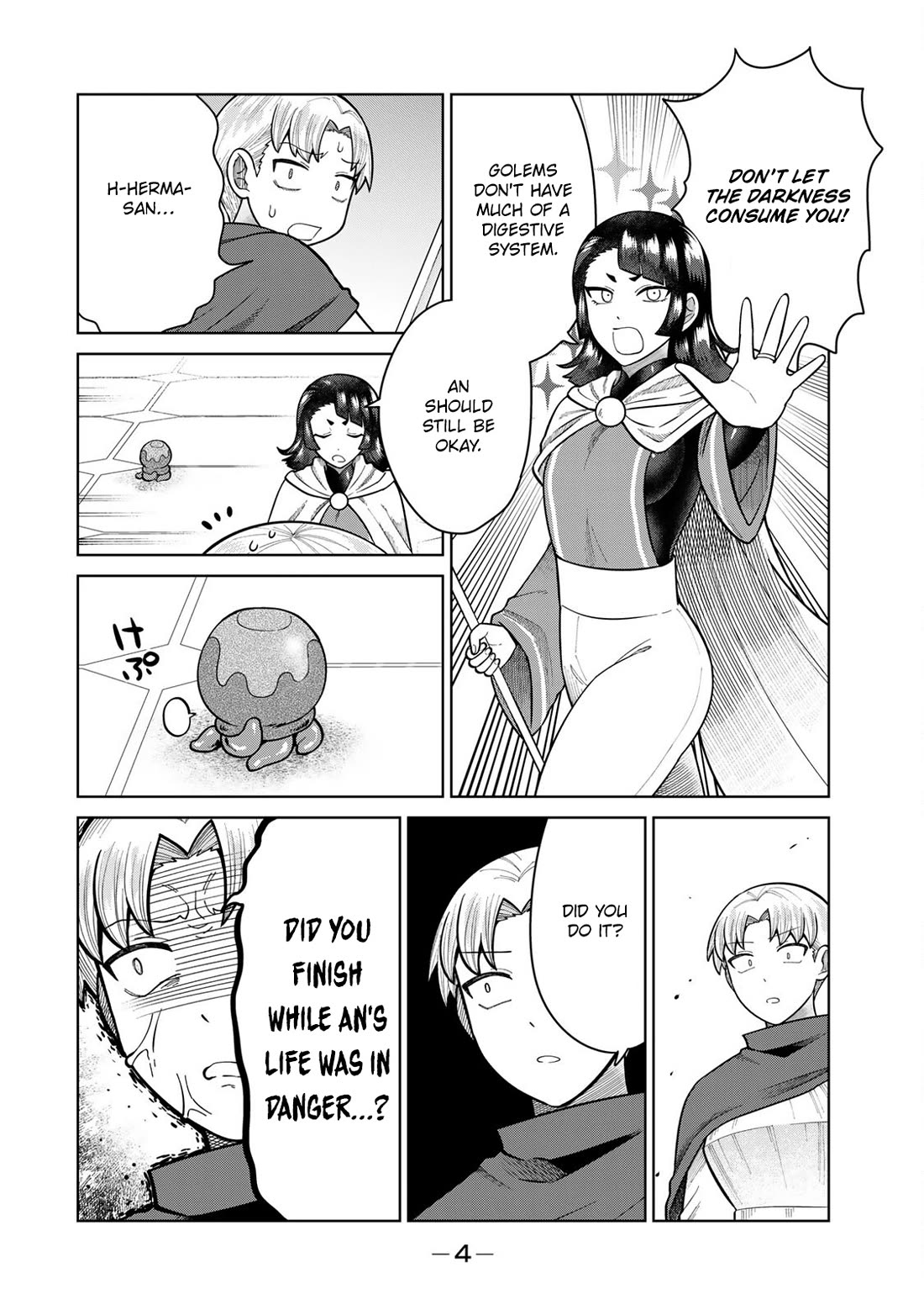 Chase the Chin Chin Devil! Chapter 21 page 4 - Chapter 21: Defeat the Golem!