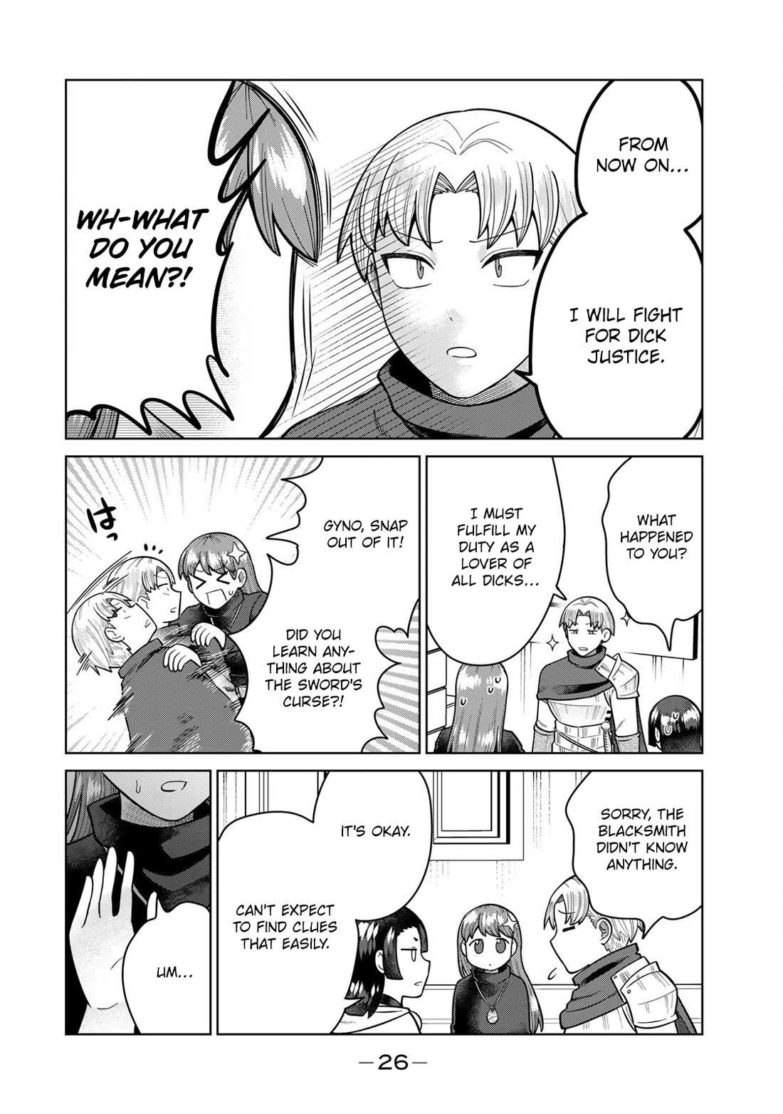 Chase the Chin Chin Devil! Chapter 22 page 10 - Chapter 22: Chaos at the Blacksmith?