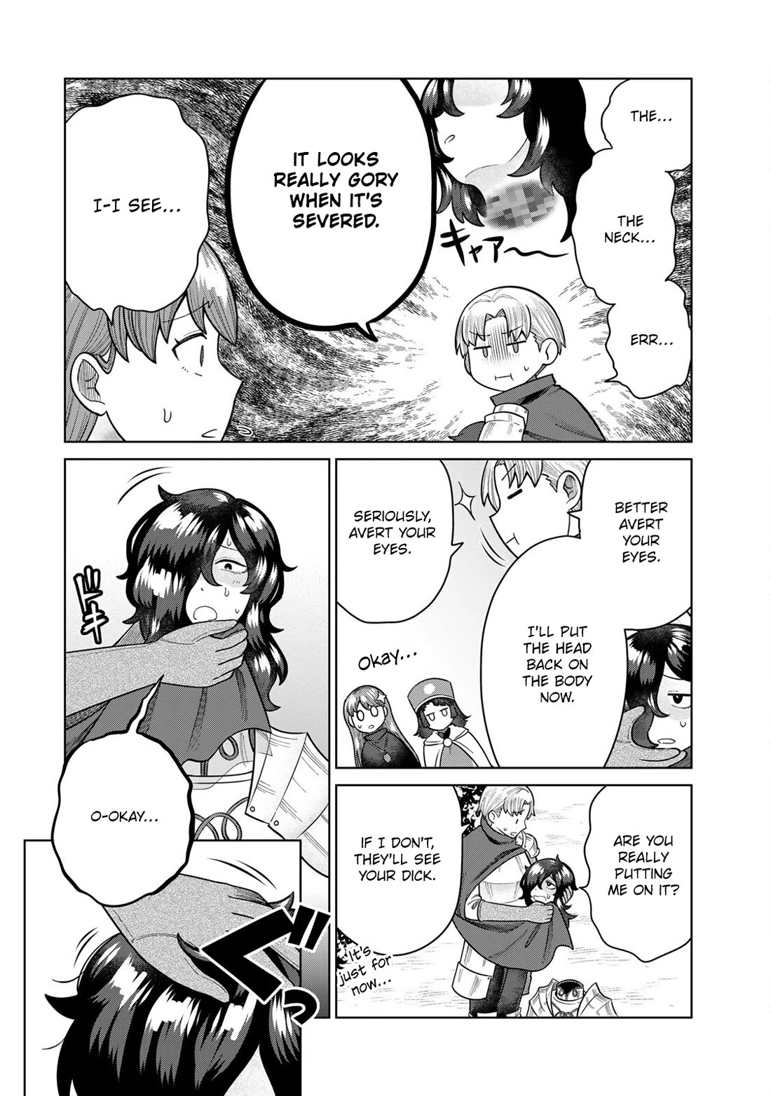 Chase the Chin Chin Devil! Chapter 25 page 8 - Chapter 25: The Dullahan's Head!