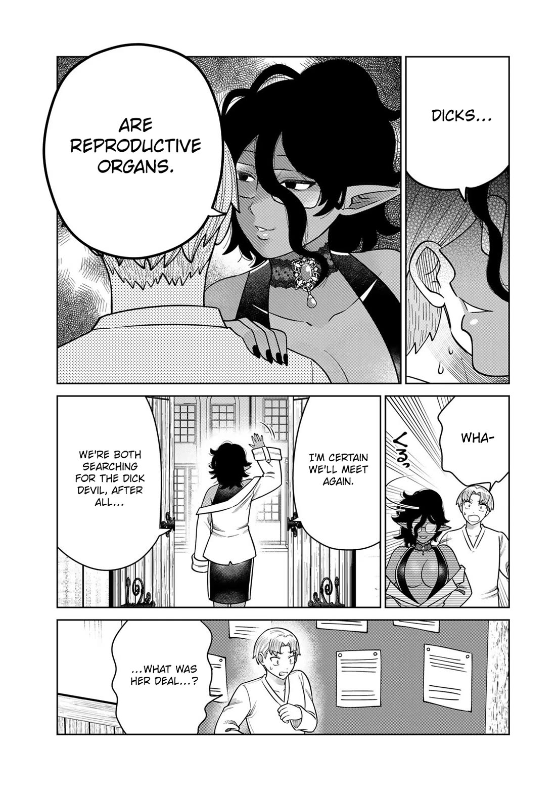 Chase the Chin Chin Devil! Chapter 33 page 13 - Chapter 33: Gyno's Test