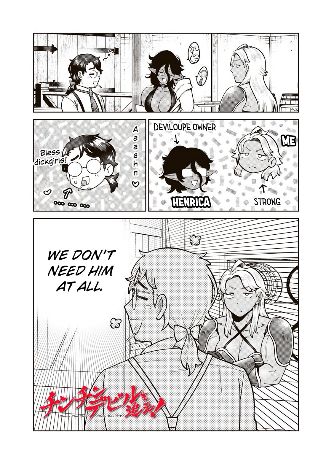 Chase the Chin Chin Devil! Chapter 38 page 1 - Chapter 38: Three Different Aspirations