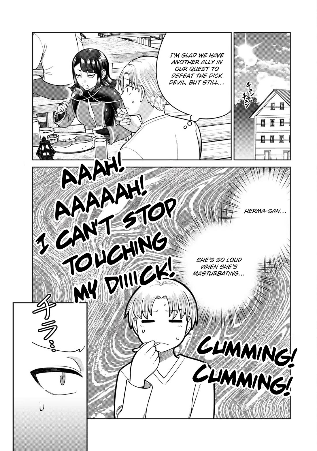Chase the Chin Chin Devil! Chapter 4 page 1 - Chapter 4: Lone Masturbator Herma
