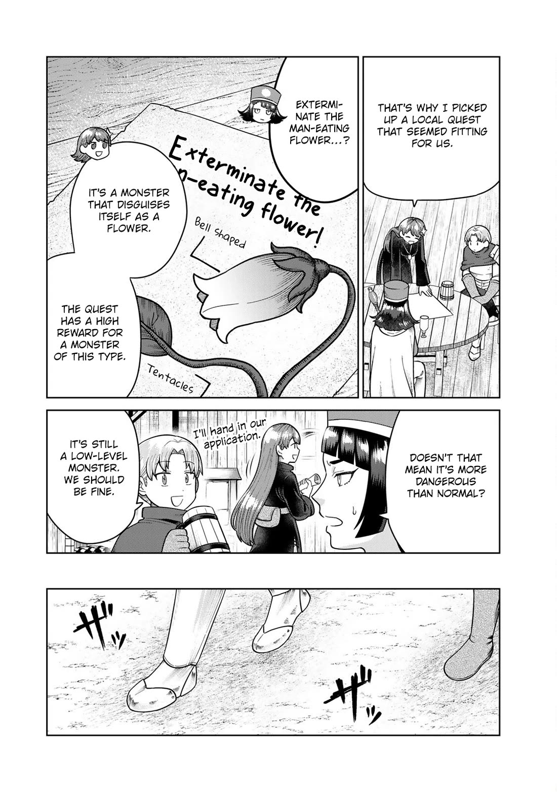 Chase the Chin Chin Devil! Chapter 5 page 2 - Chapter 5: Exterminate the Man-eating Flower!