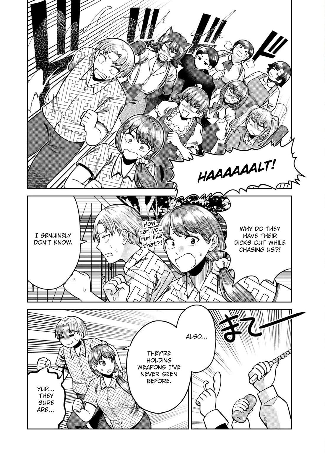 Chase the Chin Chin Devil! Chapter 9 page 10 - Chapter 9: Hell Breaks Loose at the Women Village