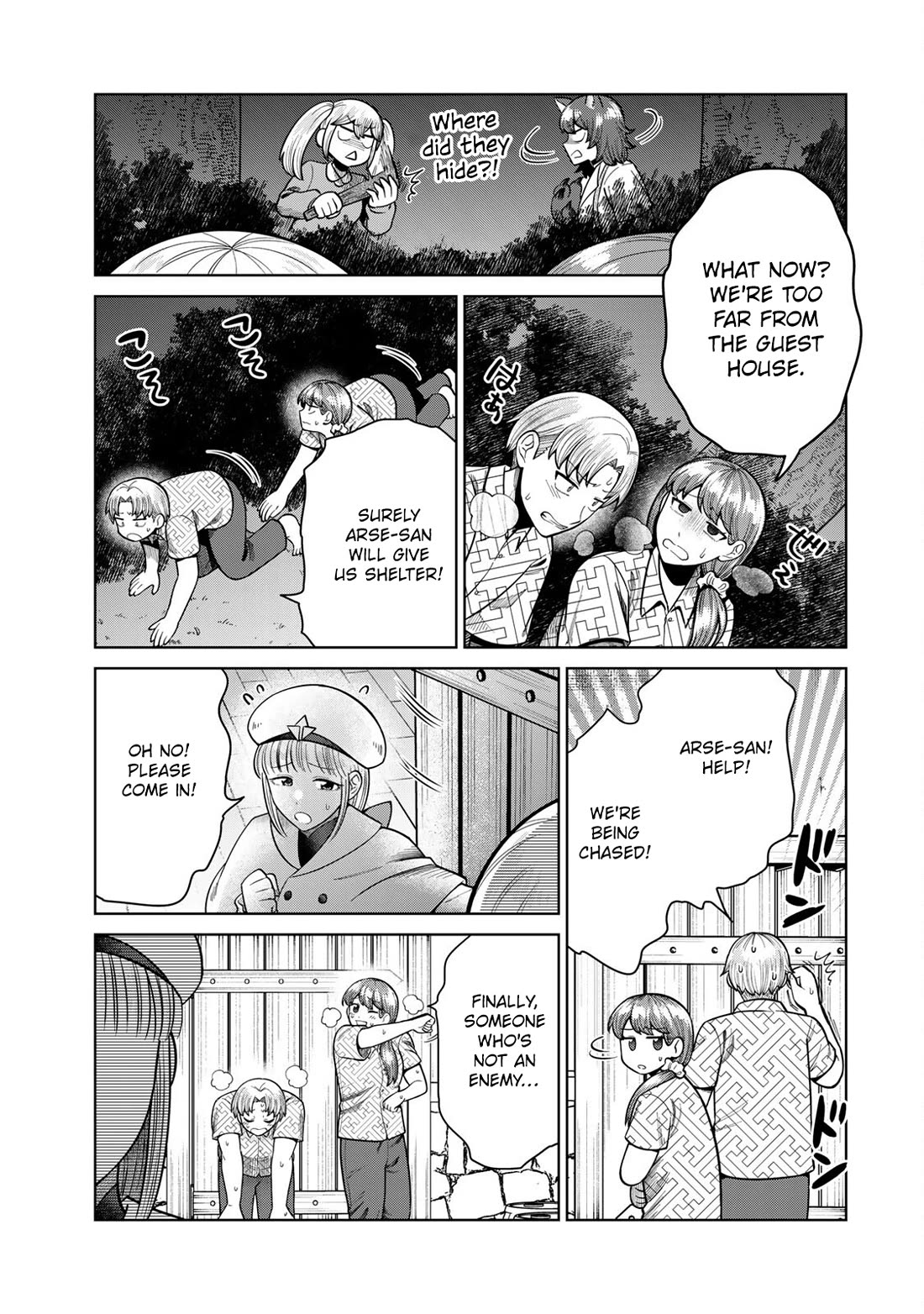 Chase the Chin Chin Devil! Chapter 9 page 11 - Chapter 9: Hell Breaks Loose at the Women Village