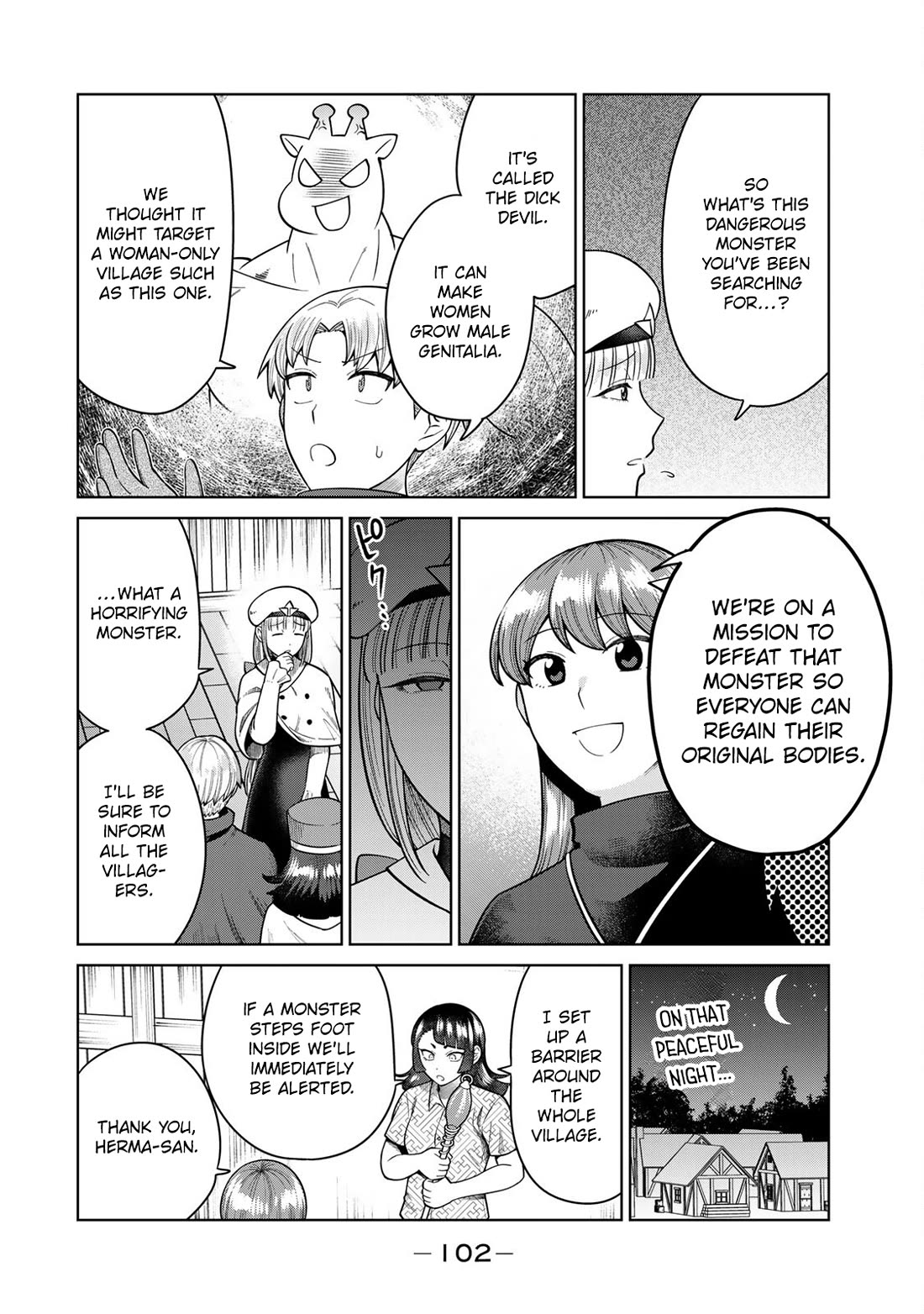 Chase the Chin Chin Devil! Chapter 9 page 2 - Chapter 9: Hell Breaks Loose at the Women Village