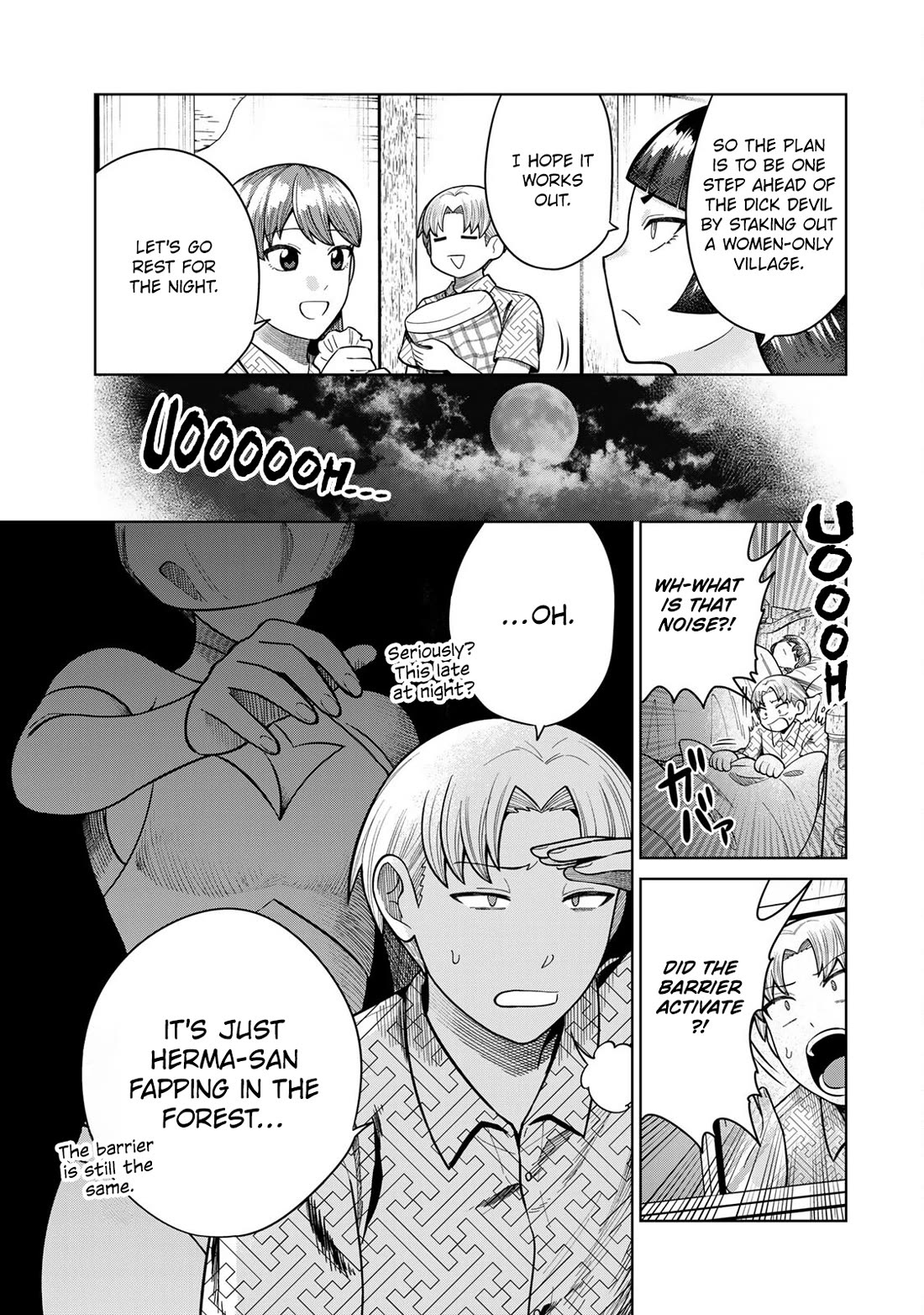 Chase the Chin Chin Devil! Chapter 9 page 3 - Chapter 9: Hell Breaks Loose at the Women Village