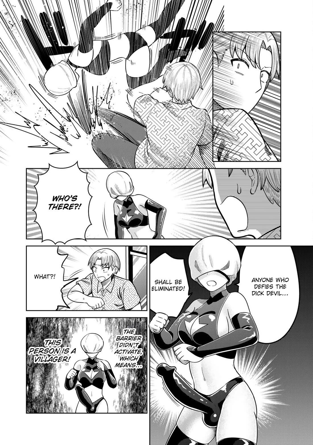 Chase the Chin Chin Devil! Chapter 9 page 4 - Chapter 9: Hell Breaks Loose at the Women Village