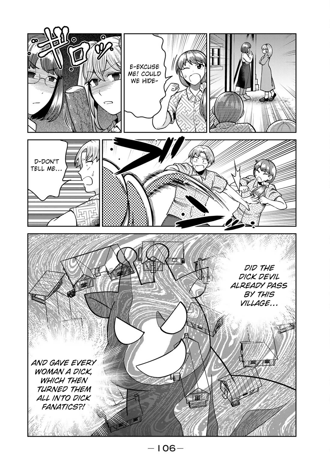 Chase the Chin Chin Devil! Chapter 9 page 6 - Chapter 9: Hell Breaks Loose at the Women Village