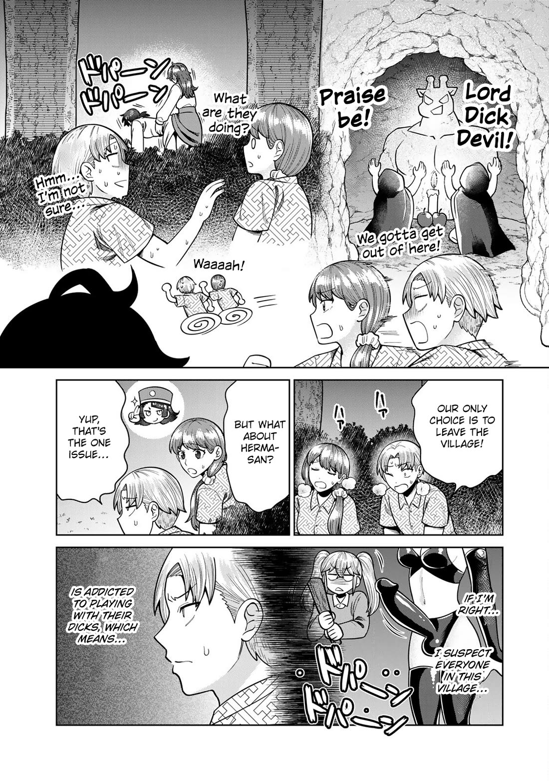 Chase the Chin Chin Devil! Chapter 9 page 7 - Chapter 9: Hell Breaks Loose at the Women Village