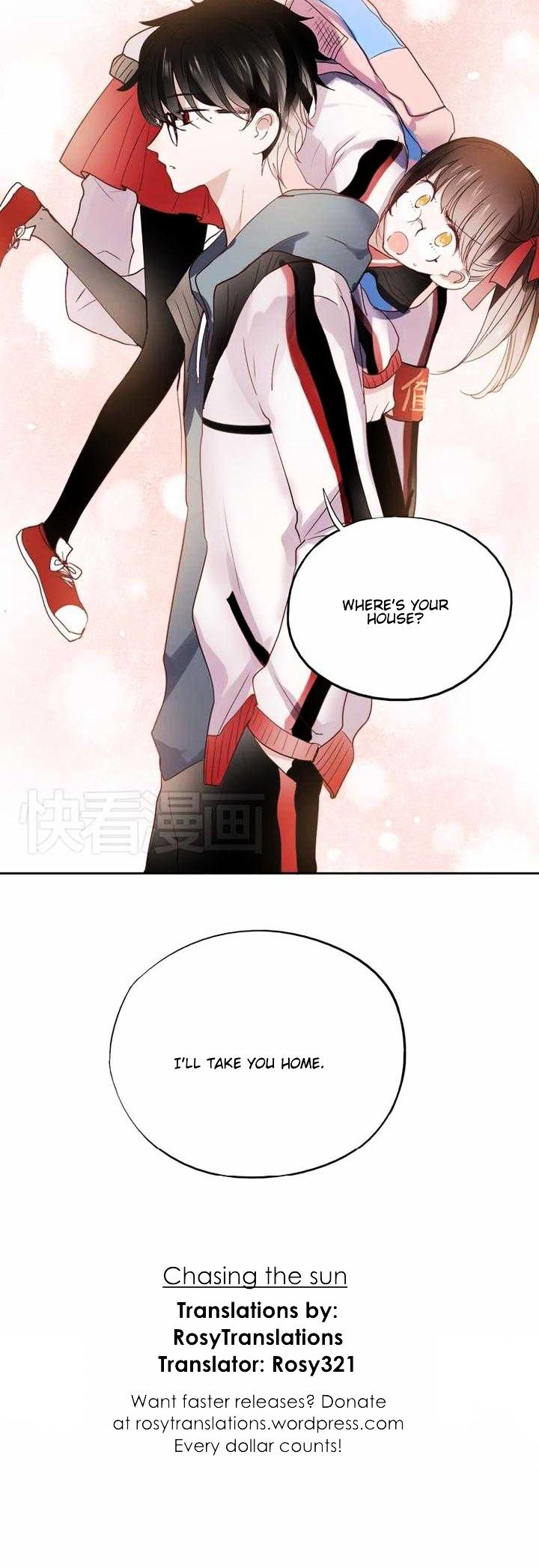 Chasing The Sun Chapter 22 page 15 - Chapter 22 : Don't try and act strong, you have me