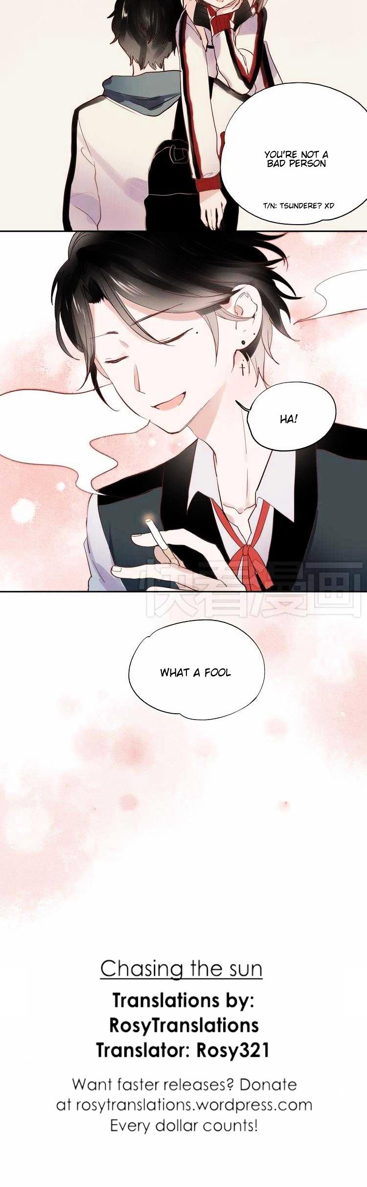 Chasing The Sun Chapter 23 page 10 - Chapter 23 : Be good and come home with me