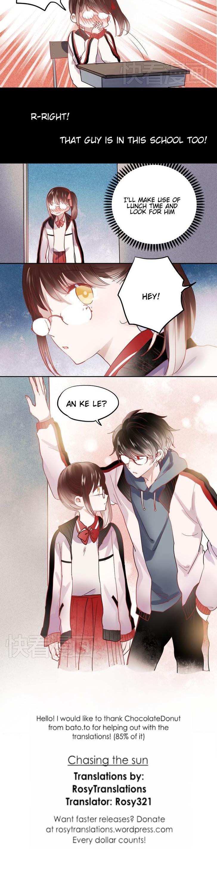 Chasing The Sun Chapter 26 page 10 - Chapter 26 : He's nice, he's nice to everyone.