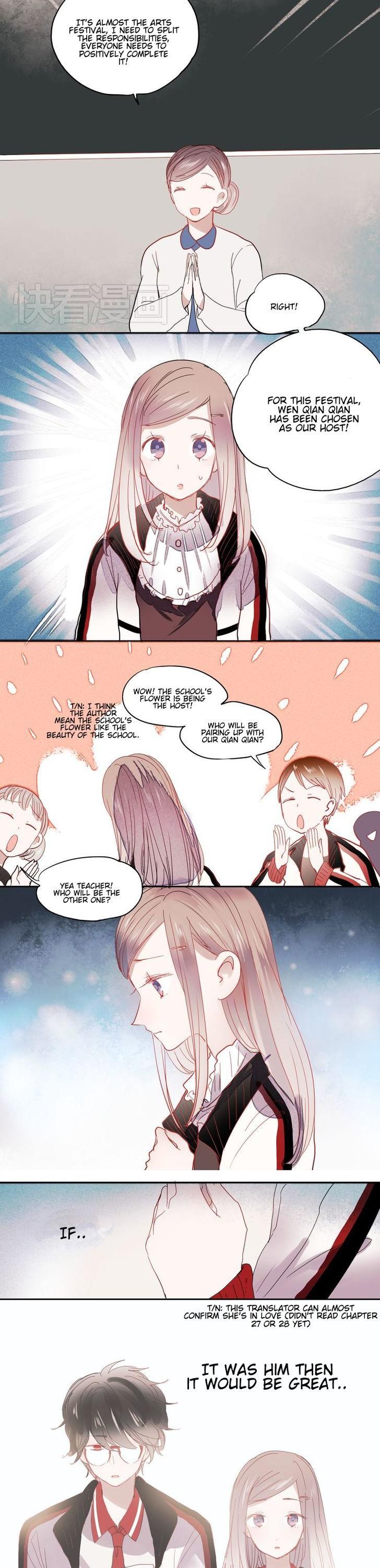 Chasing The Sun Chapter 26 page 7 - Chapter 26 : He's nice, he's nice to everyone.