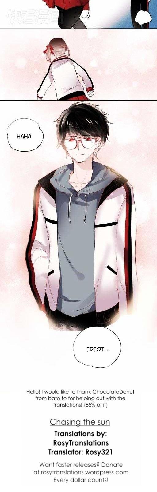 Chasing The Sun Chapter 27 page 8 - Chapter 27 : His back view is familiar
