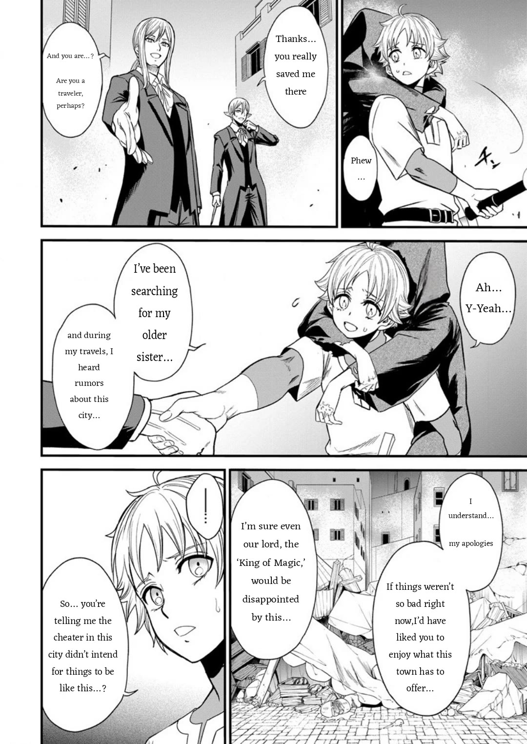 Cheat Eater: Destroyer of those Summoned from Different Worlds Chapter 7 page 10 - Chapter 7