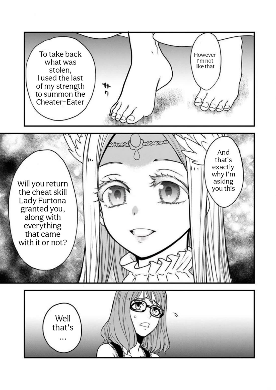 Cheat Eater: Destroyer of those Summoned from Different Worlds Chapter 9 page 21 - Chapter 9