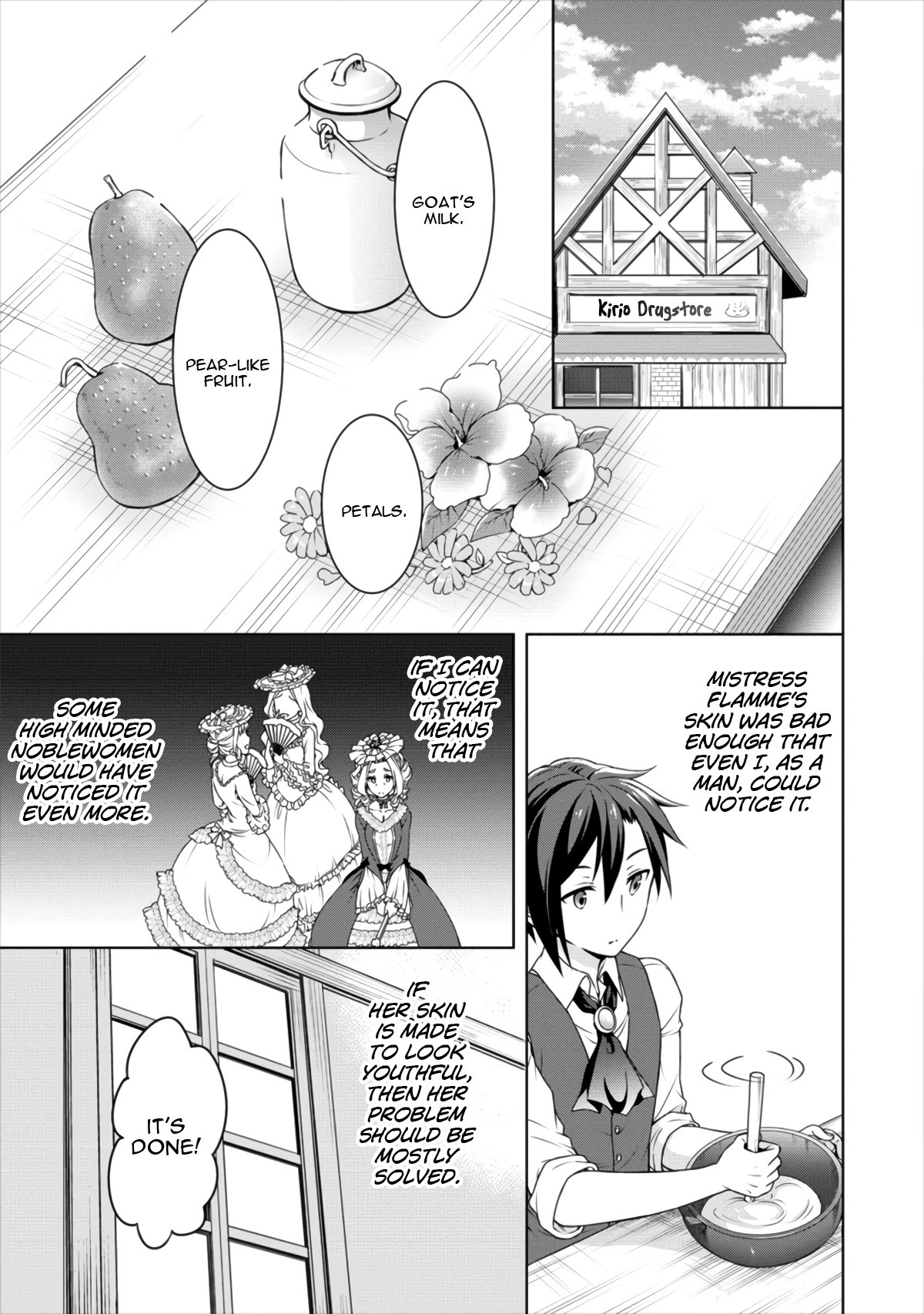 Cheat Pharmacist's Slow Life: Making a Drugstore in Another World Chapter 11 page 12 - Chapter 11: The Skin Alchemist!?