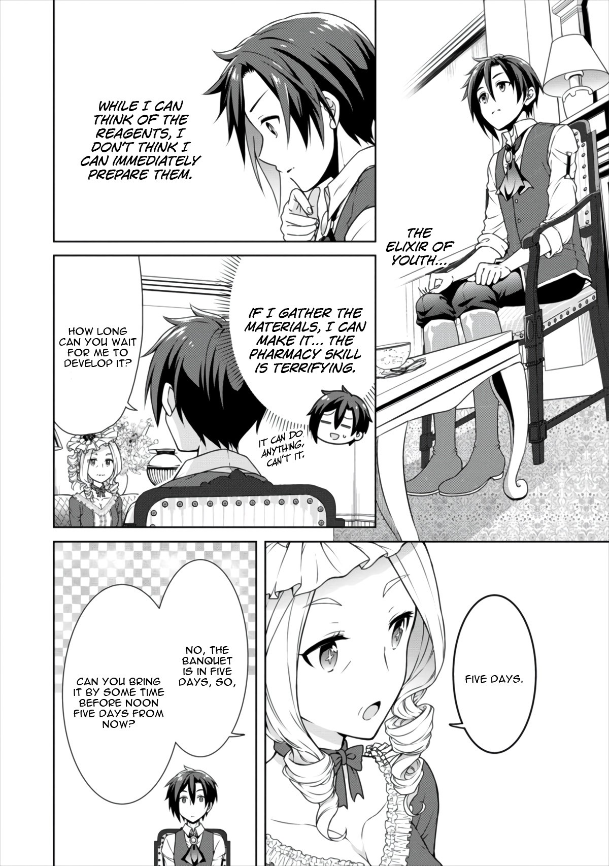 Cheat Pharmacist's Slow Life: Making a Drugstore in Another World Chapter 11 page 5 - Chapter 11: The Skin Alchemist!?