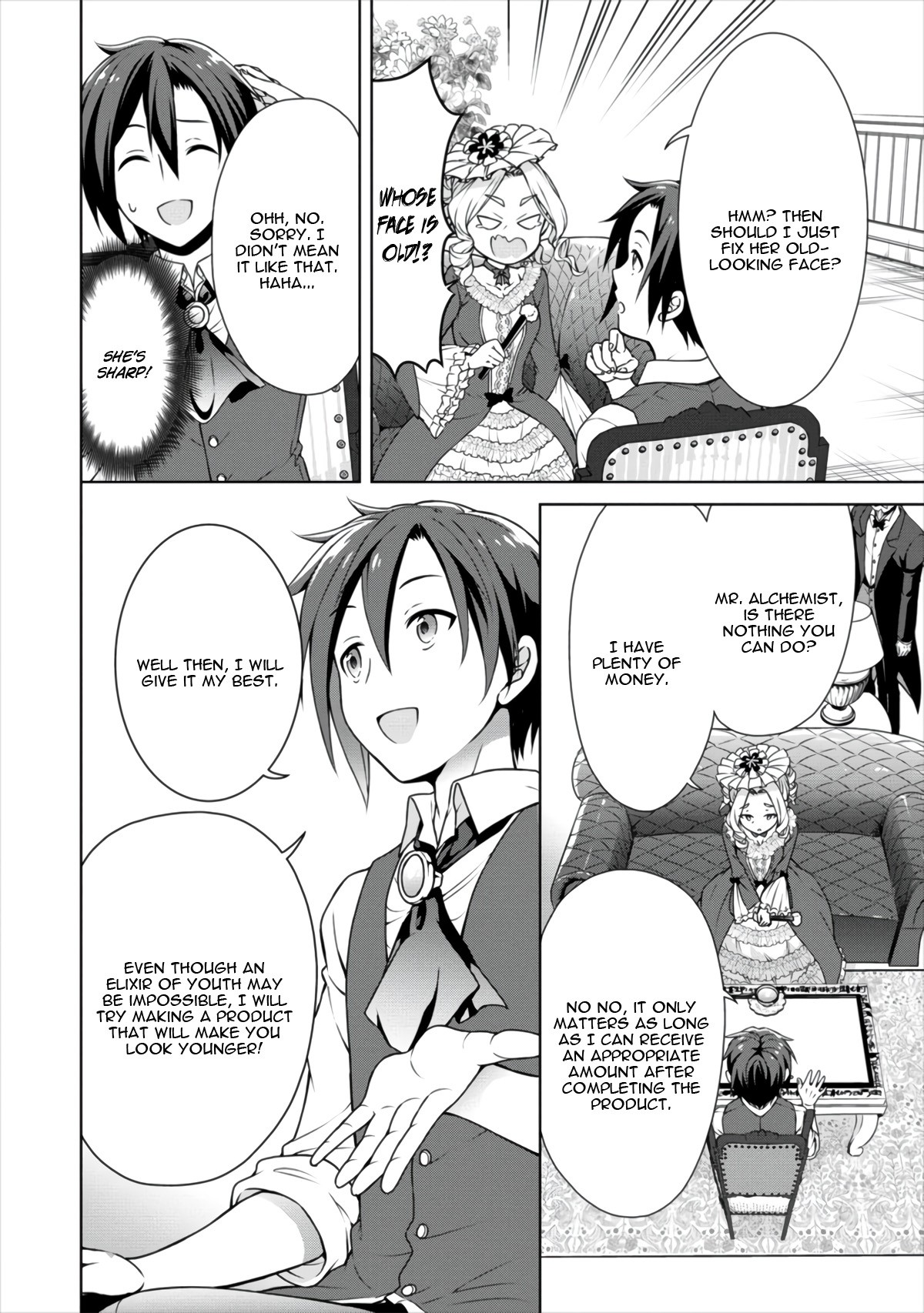Cheat Pharmacist's Slow Life: Making a Drugstore in Another World Chapter 11 page 9 - Chapter 11: The Skin Alchemist!?