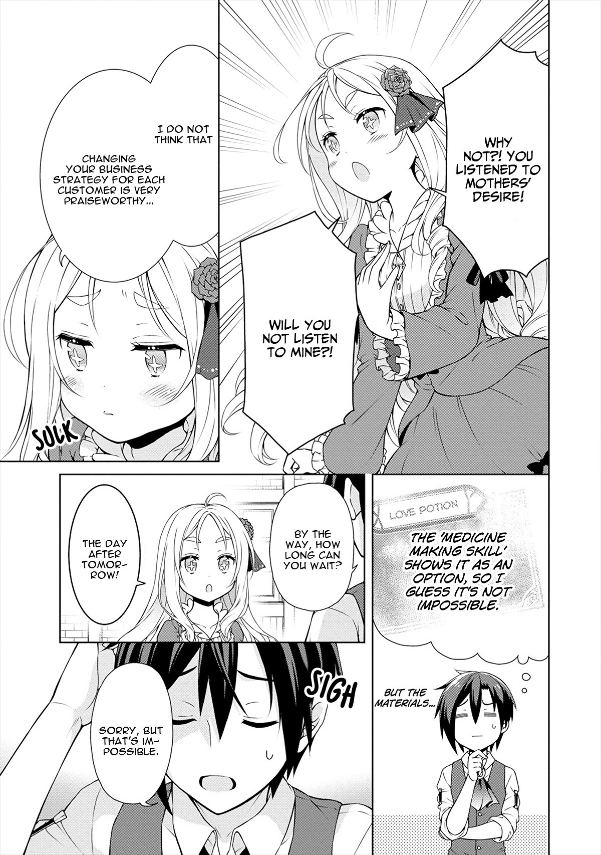Cheat Pharmacist's Slow Life: Making a Drugstore in Another World Chapter 13 page 8 - Chapter 13: Ojou-sama and the Fragrance of Love!