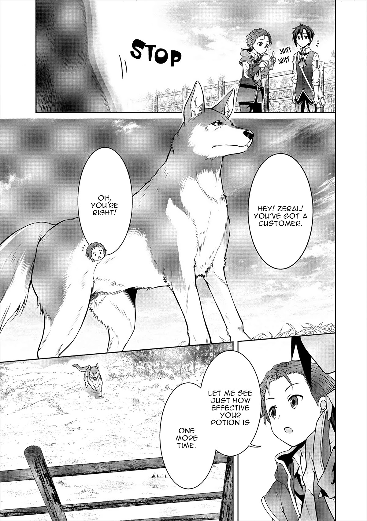 Cheat Pharmacist's Slow Life: Making a Drugstore in Another World Chapter 15 page 4 - Chapter 15: A Shy Friend