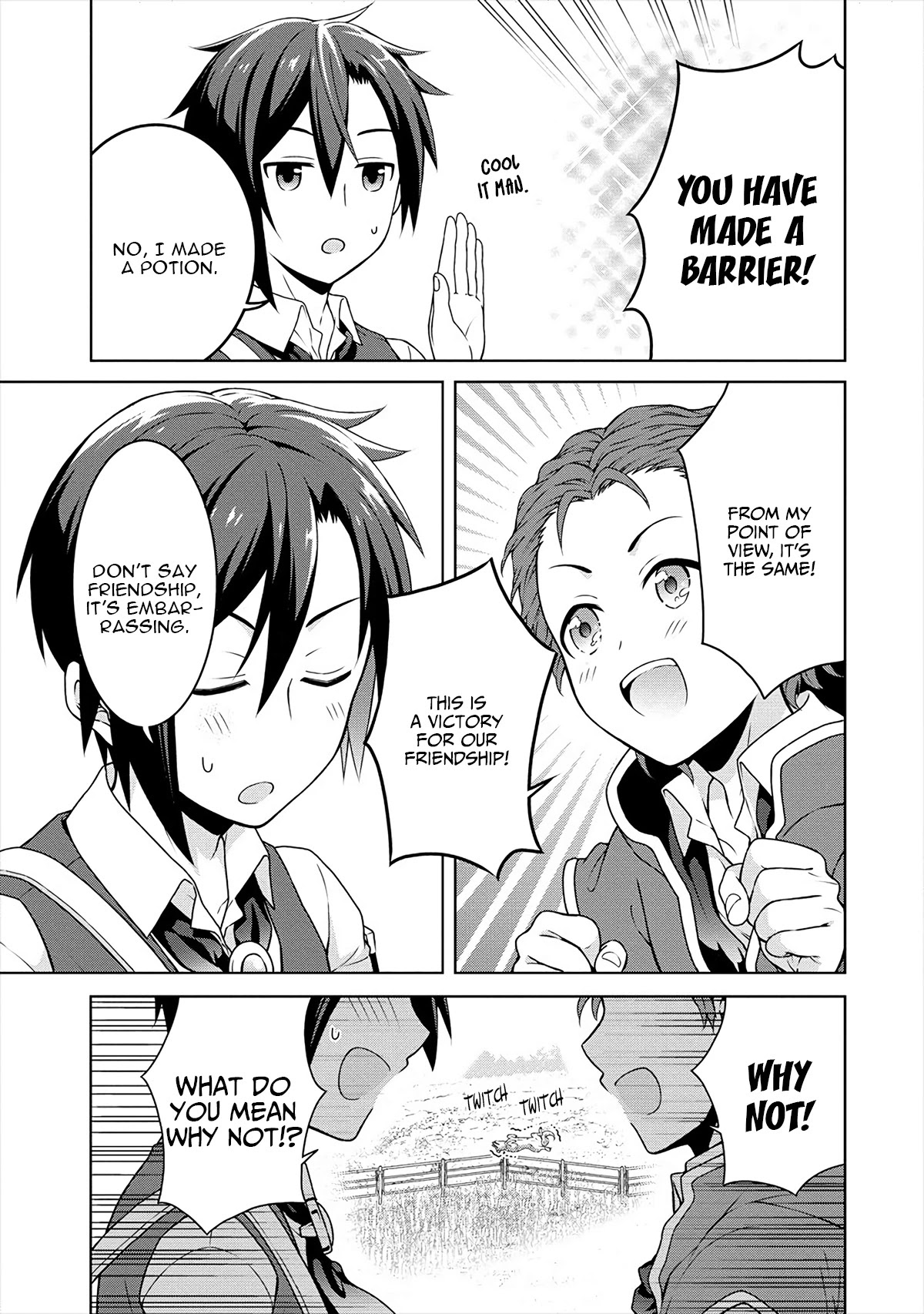 Cheat Pharmacist's Slow Life: Making a Drugstore in Another World Chapter 15 page 8 - Chapter 15: A Shy Friend