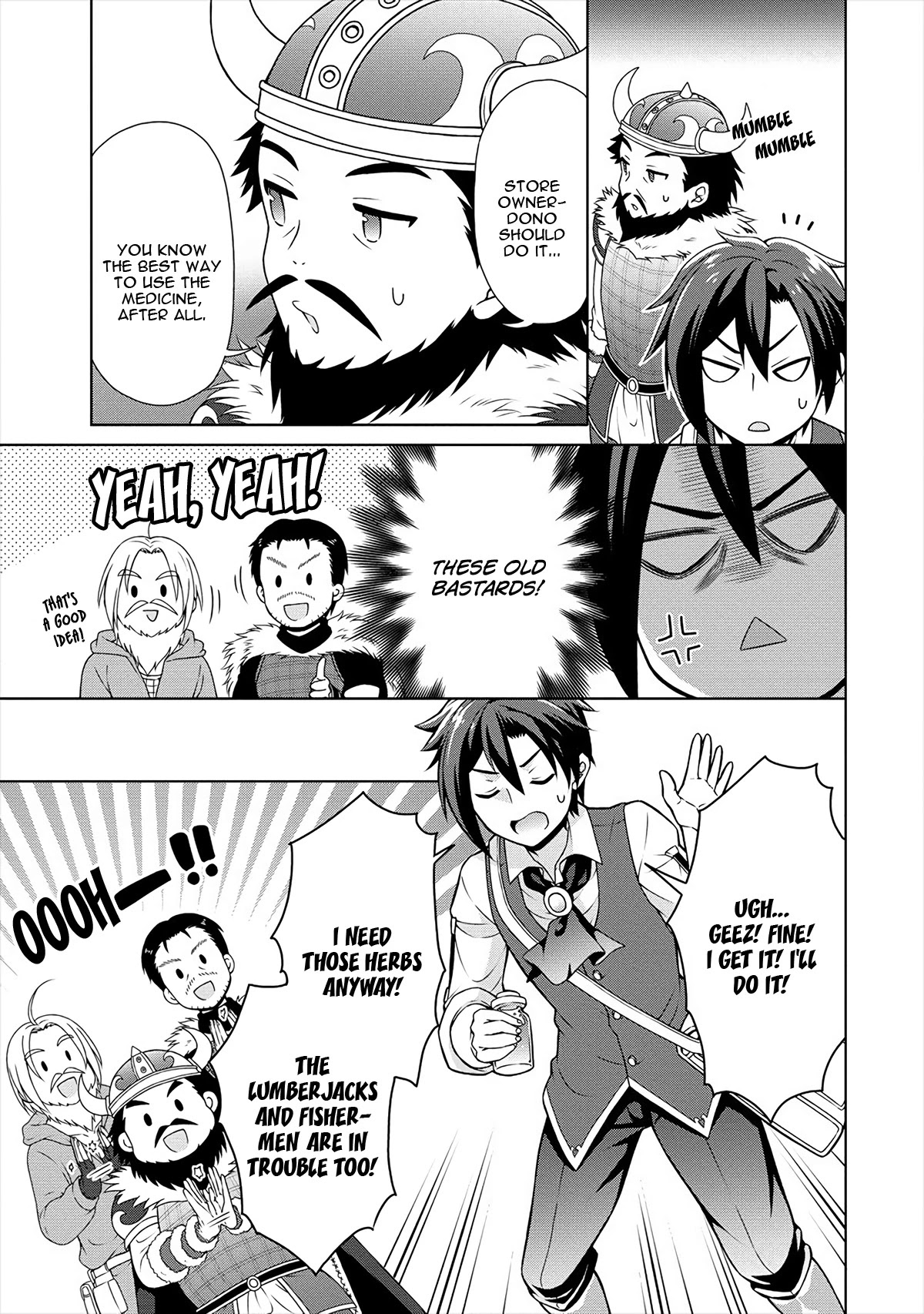Cheat Pharmacist's Slow Life: Making a Drugstore in Another World Chapter 17.5 page 8 - Chapter 17.5: A man to rely on (Part 2)