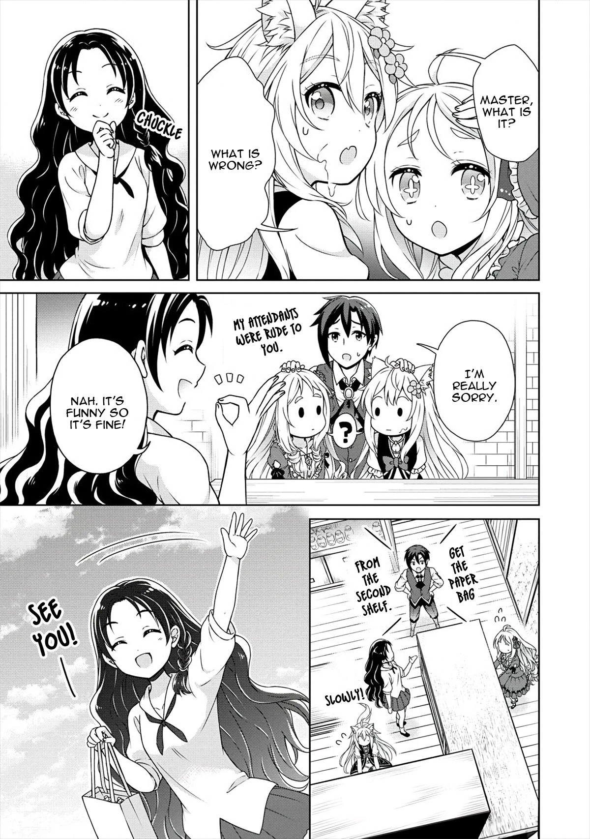 Cheat Pharmacist's Slow Life: Making a Drugstore in Another World Chapter 19 page 26 - Chapter 19: Natural Enemies? Workmates? Friends?