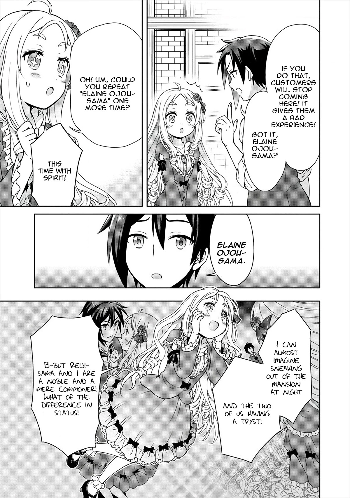 Cheat Pharmacist's Slow Life: Making a Drugstore in Another World Chapter 19 page 28 - Chapter 19: Natural Enemies? Workmates? Friends?