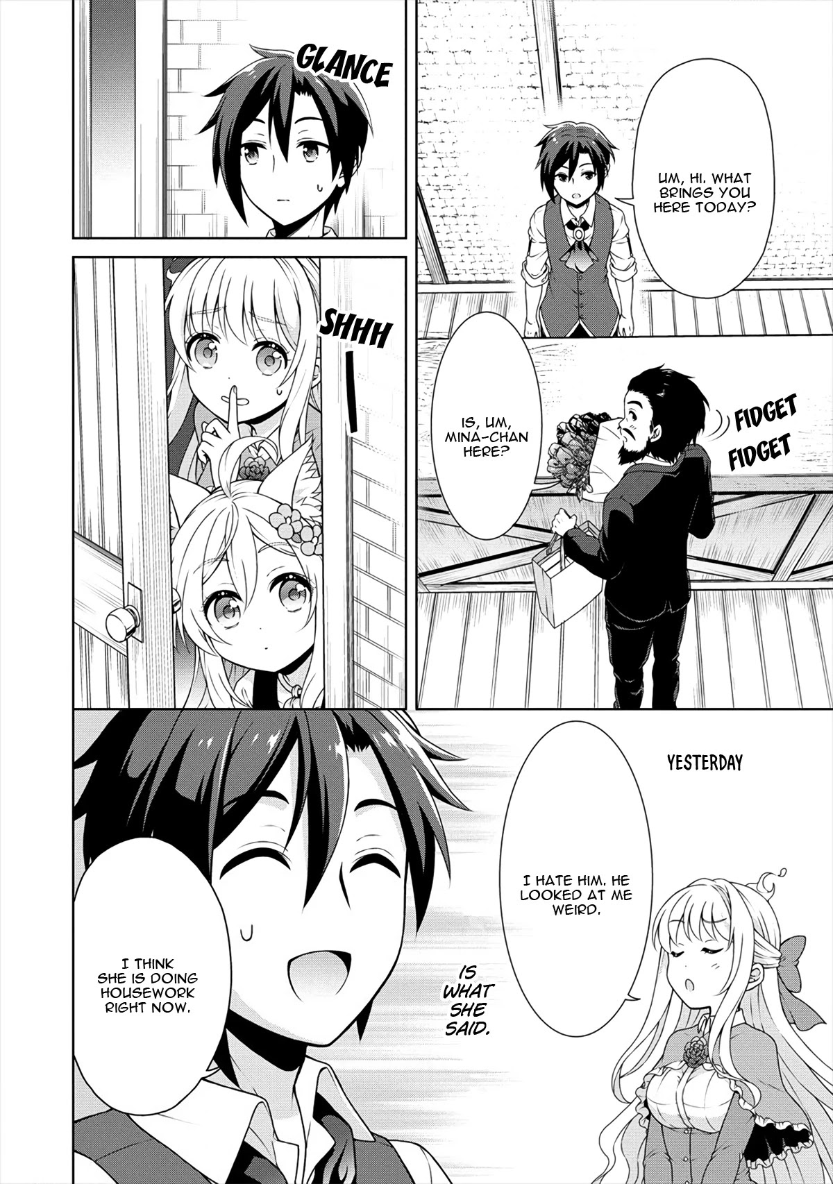 Cheat Pharmacist's Slow Life: Making a Drugstore in Another World Chapter 19 page 3 - Chapter 19: Natural Enemies? Workmates? Friends?