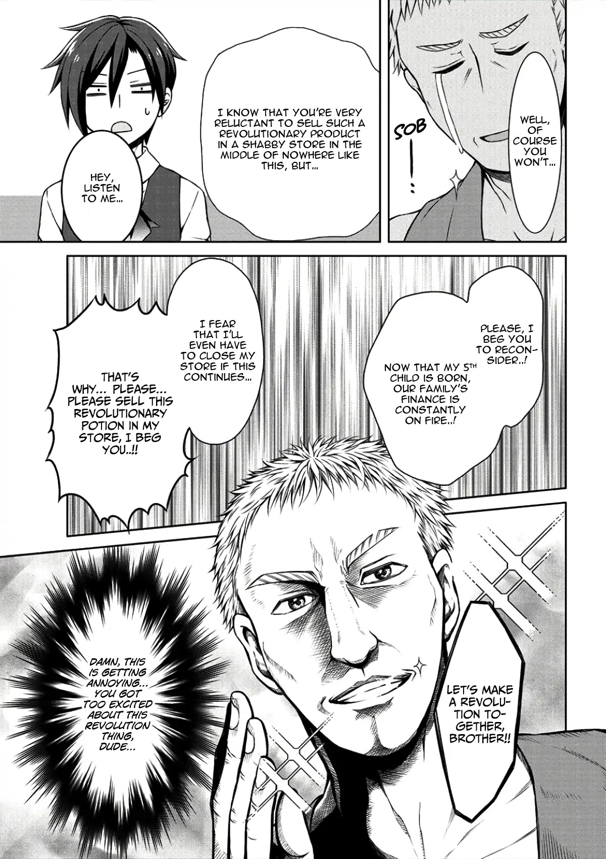 Cheat Pharmacist's Slow Life: Making a Drugstore in Another World Chapter 2 page 13 - Chapter 2: Revolution