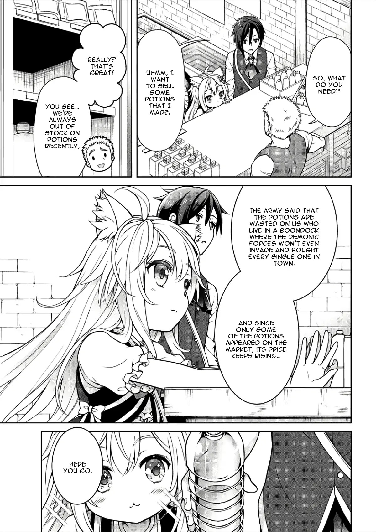 Cheat Pharmacist's Slow Life: Making a Drugstore in Another World Chapter 2 page 7 - Chapter 2: Revolution