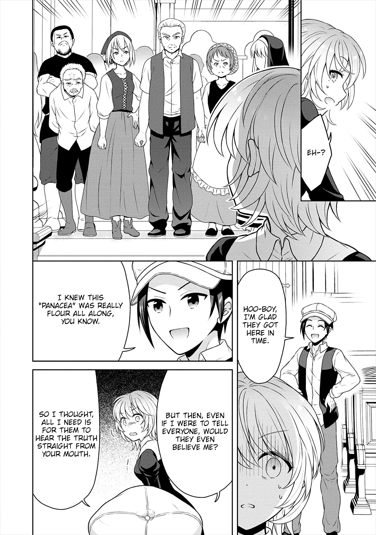 Cheat Pharmacist's Slow Life: Making a Drugstore in Another World Chapter 29 page 15 - Chapter 29: She said too much