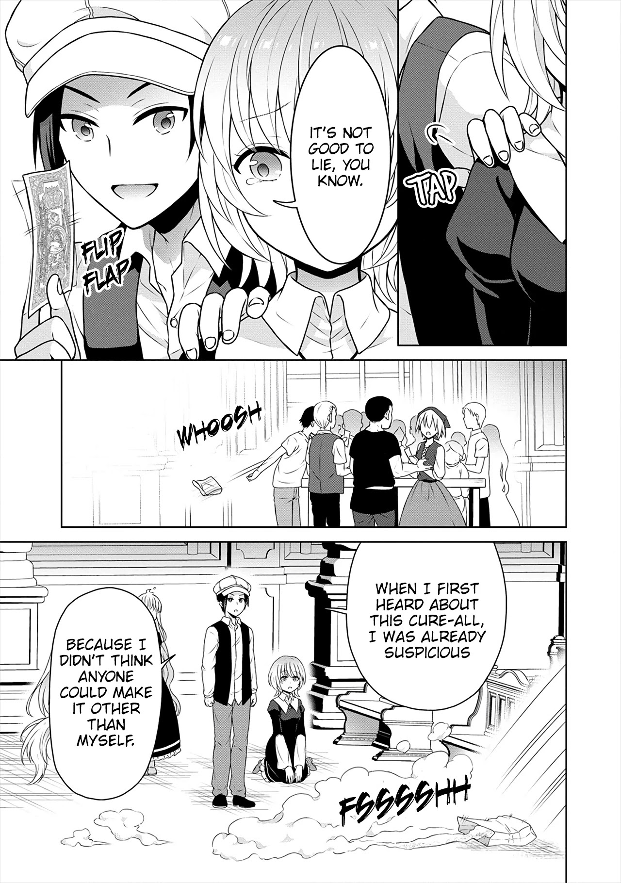 Cheat Pharmacist's Slow Life: Making a Drugstore in Another World Chapter 29 page 20 - Chapter 29: She said too much