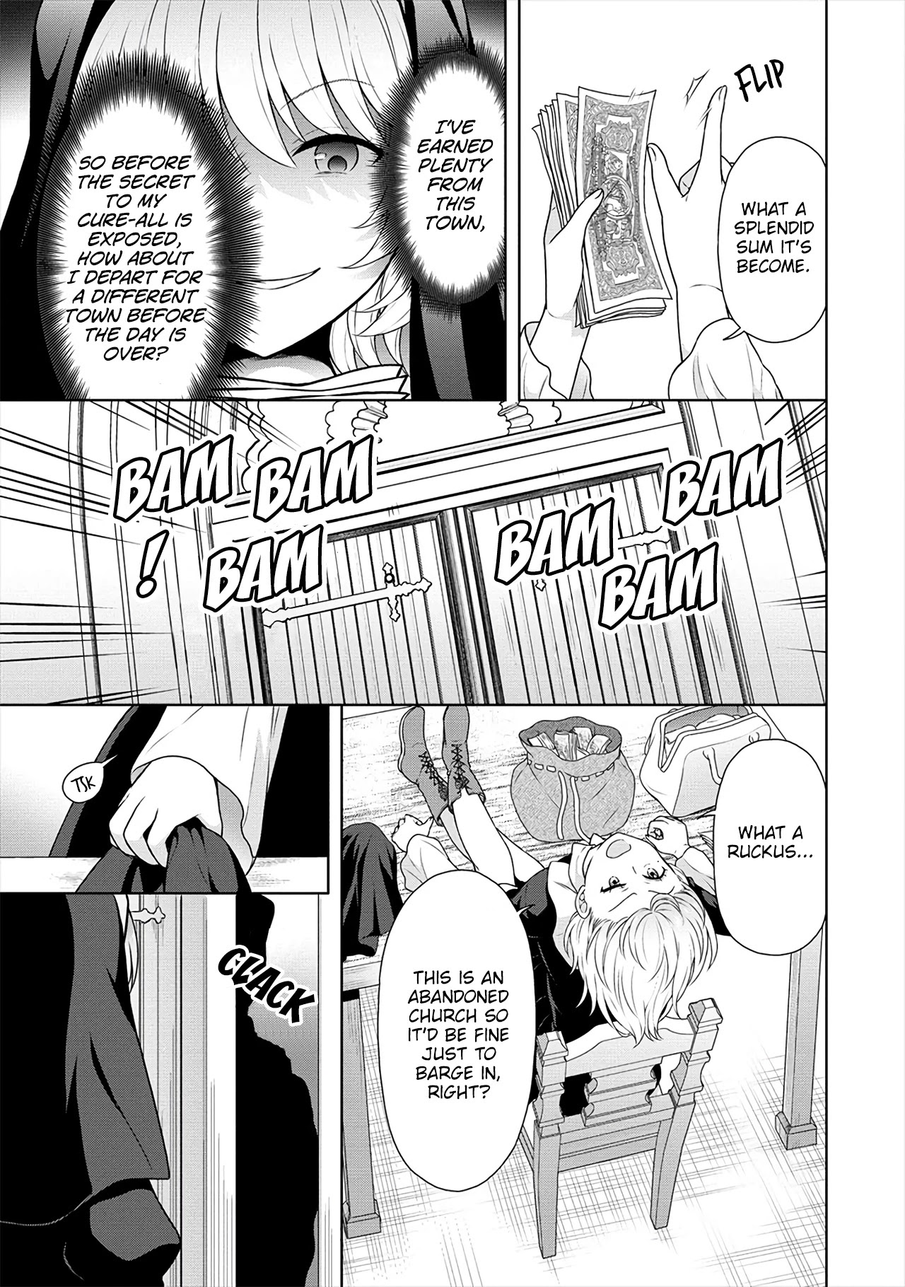Cheat Pharmacist's Slow Life: Making a Drugstore in Another World Chapter 29 page 4 - Chapter 29: She said too much