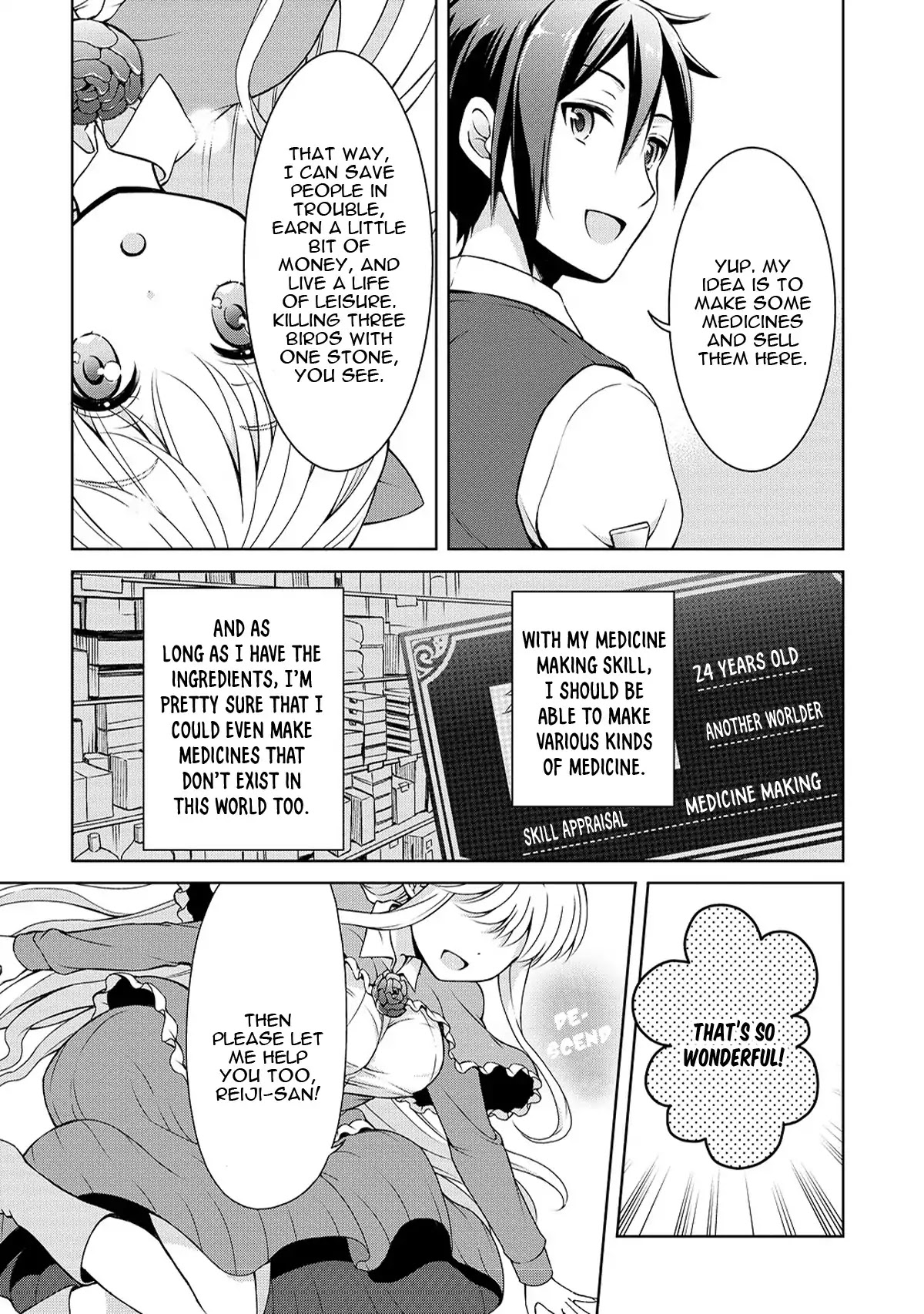 Cheat Pharmacist's Slow Life: Making a Drugstore in Another World Chapter 3 page 22 - Chapter 3: A "Special" House?