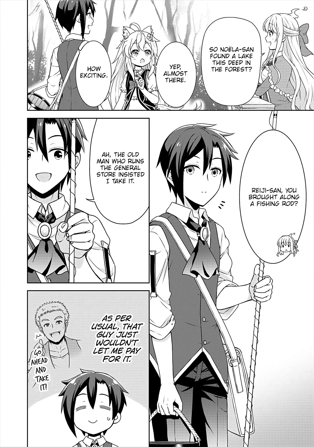 Cheat Pharmacist's Slow Life: Making a Drugstore in Another World Chapter 32 page 3 - Chapter 32: Fishing at the Lake