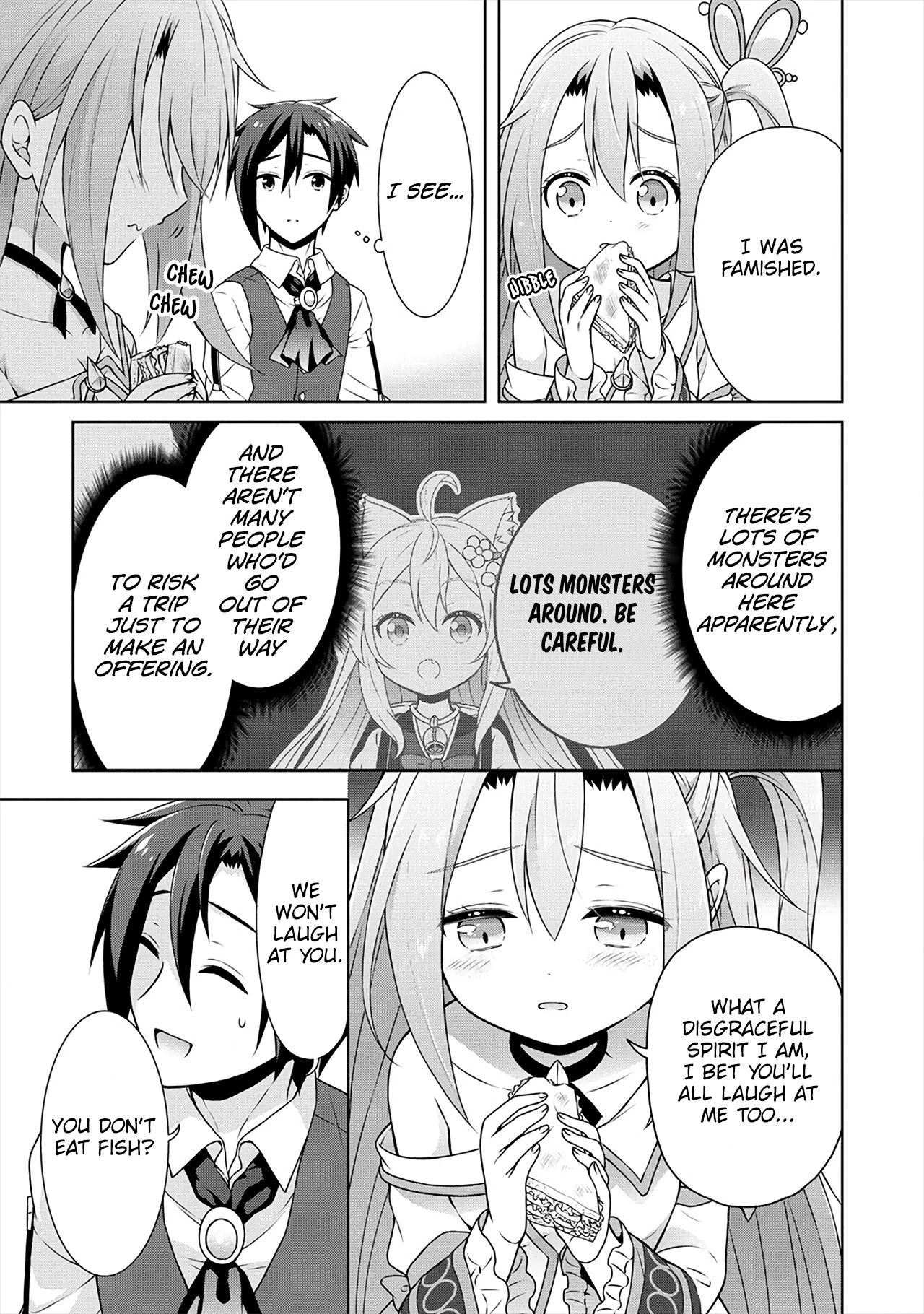 Cheat Pharmacist's Slow Life: Making a Drugstore in Another World Chapter 33 page 10 - Chapter 33: The hungry negative Spirit
