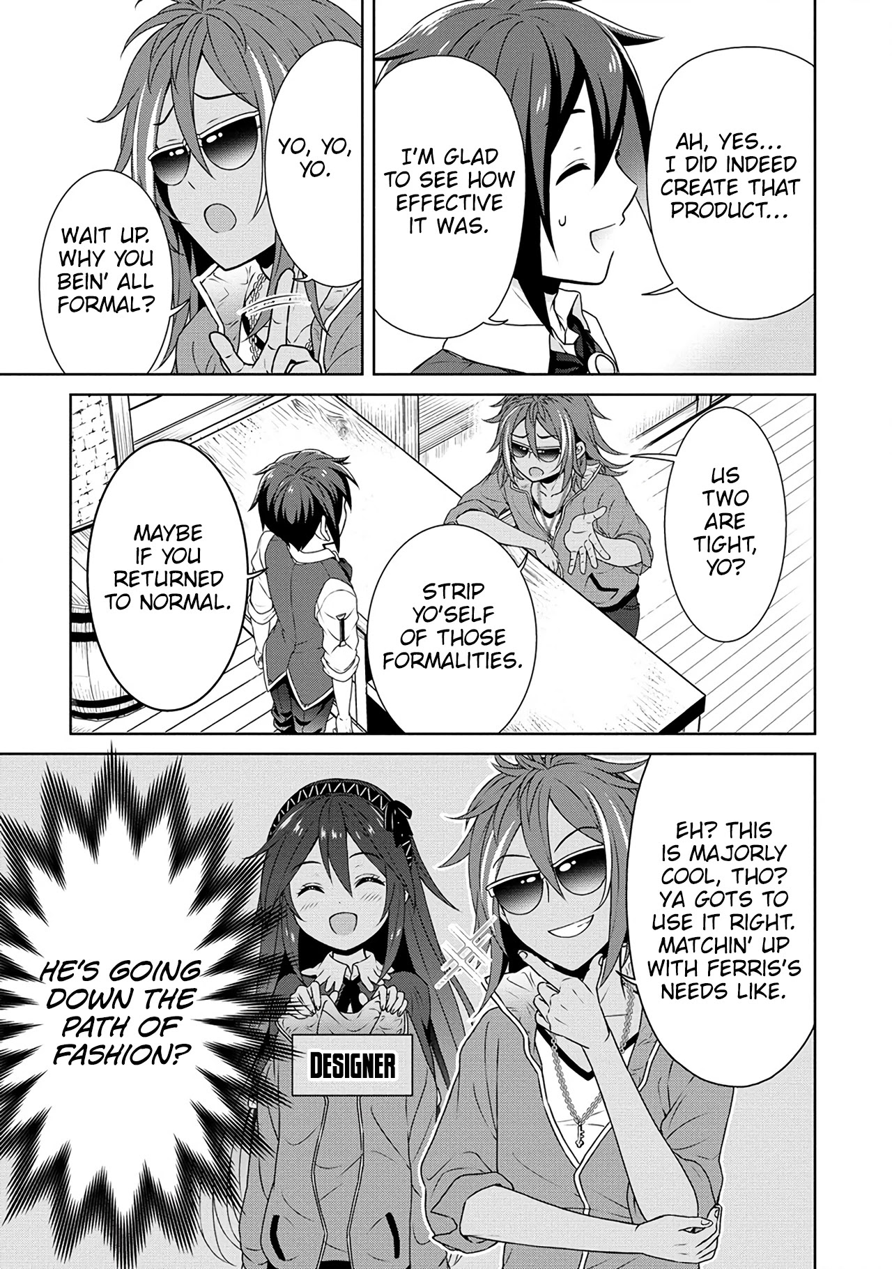 Cheat Pharmacist's Slow Life: Making a Drugstore in Another World Chapter 36 page 4 - Chapter 36: The Yo-Yo of Camaraderie