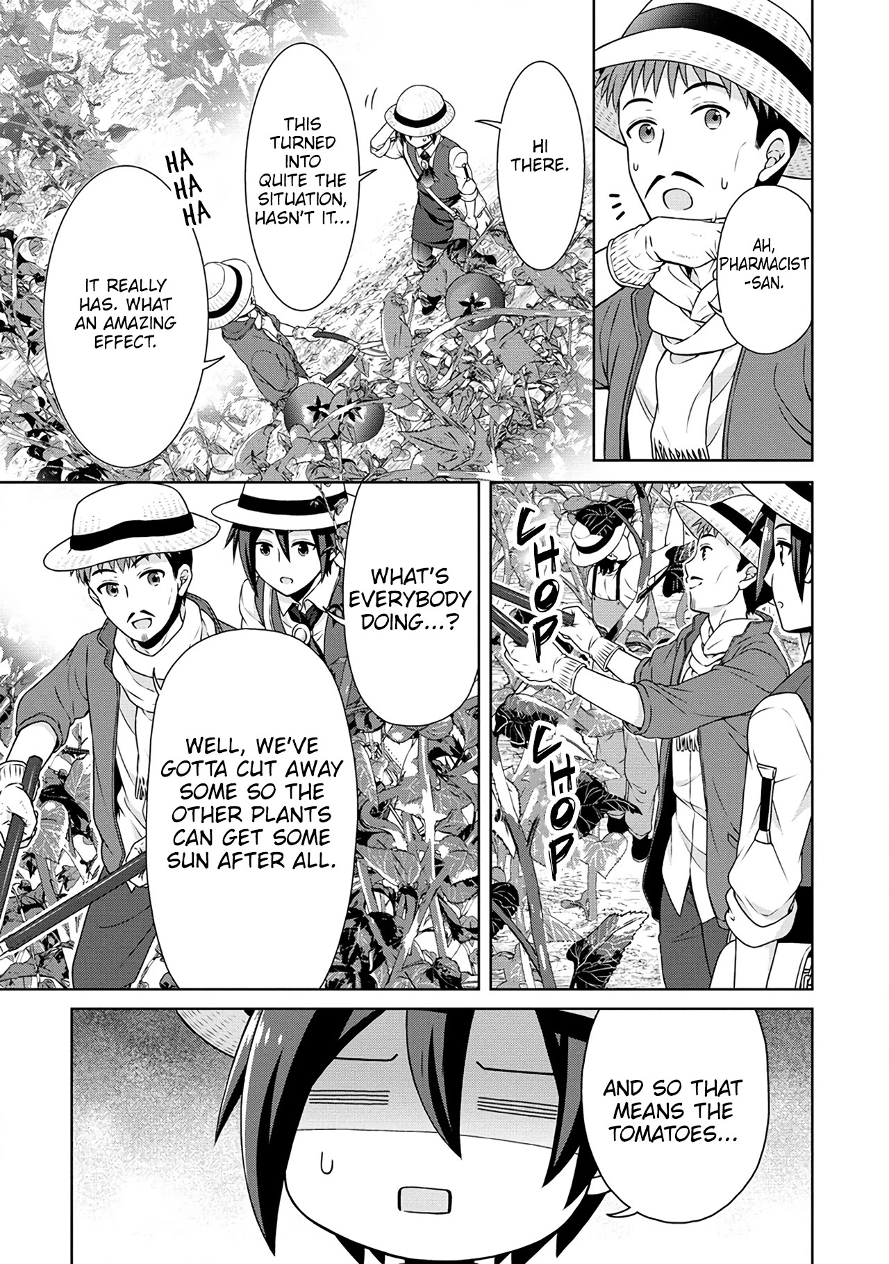 Cheat Pharmacist's Slow Life: Making a Drugstore in Another World Chapter 37 page 6 - Chapter 37: Big Tomato