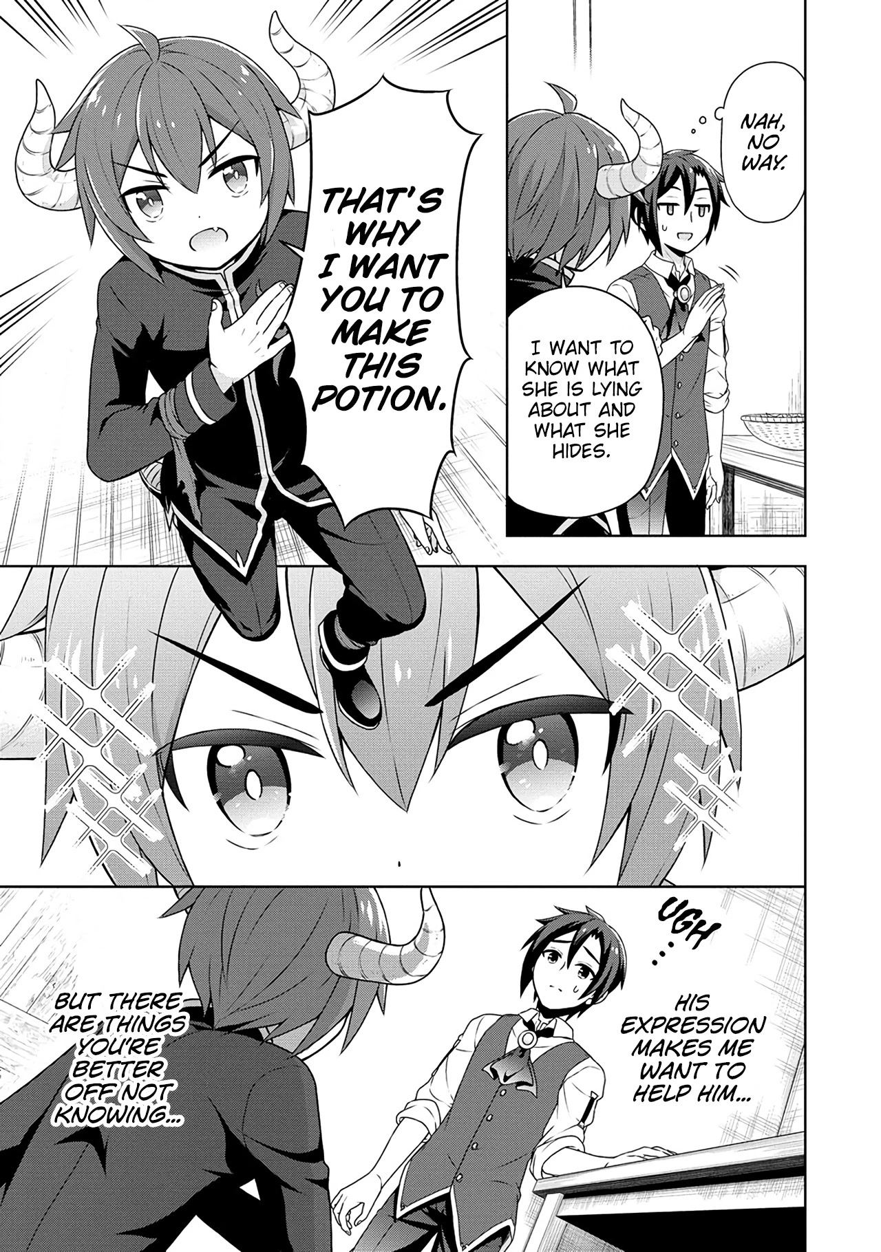 Cheat Pharmacist's Slow Life: Making a Drugstore in Another World Chapter 39 page 12 - Chapter 39: Give it to me straight!