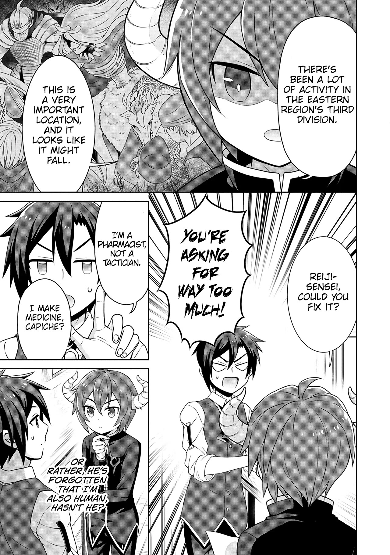 Cheat Pharmacist's Slow Life: Making a Drugstore in Another World Chapter 39 page 8 - Chapter 39: Give it to me straight!