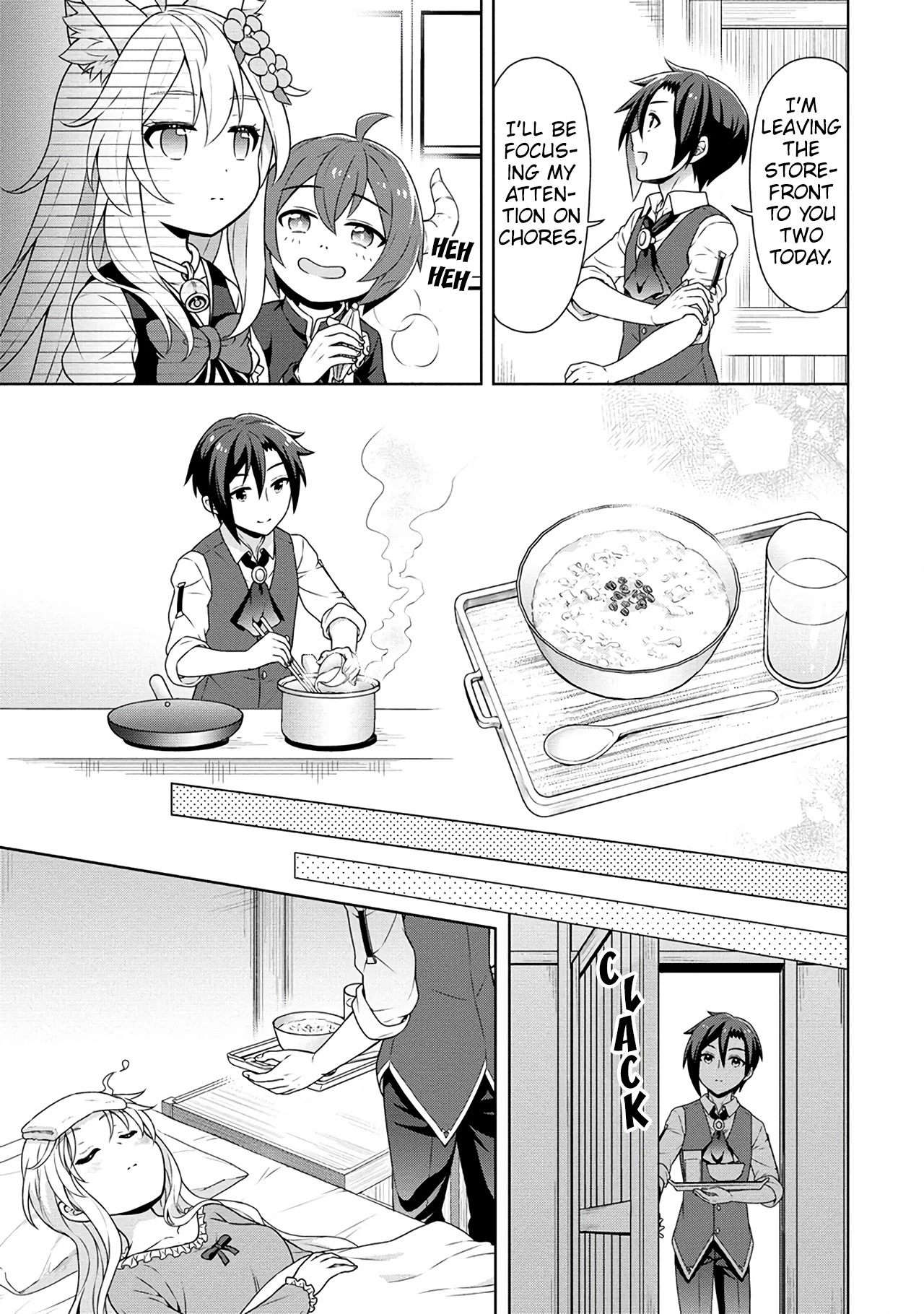 Cheat Pharmacist's Slow Life: Making a Drugstore in Another World Chapter 42 page 10 - Chapter 42: Spoil me every now and then