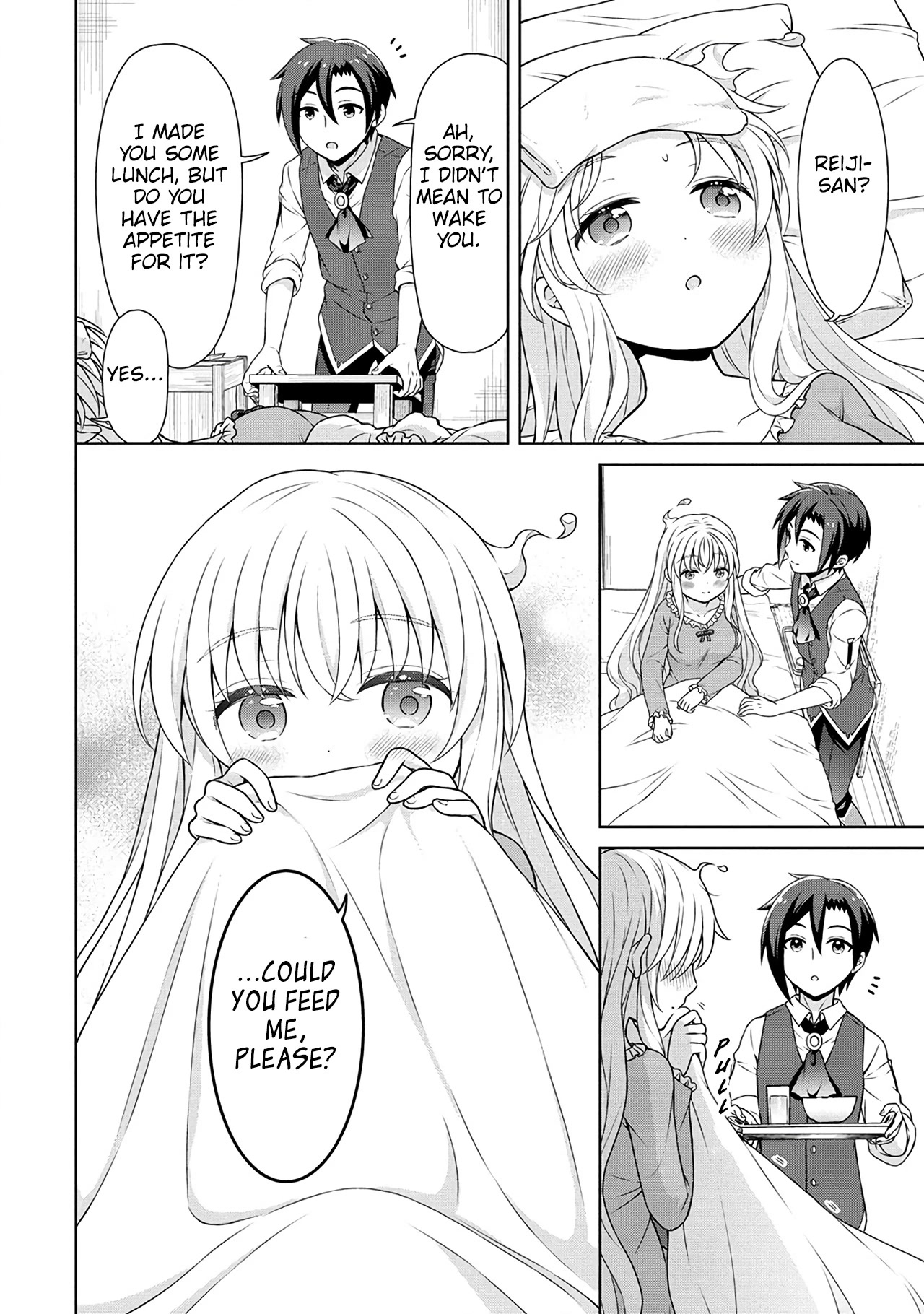 Cheat Pharmacist's Slow Life: Making a Drugstore in Another World Chapter 42 page 11 - Chapter 42: Spoil me every now and then