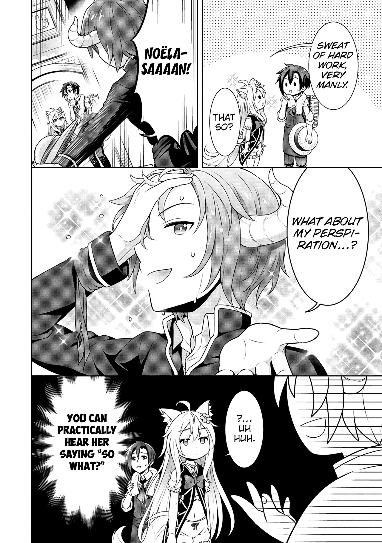Cheat Pharmacist's Slow Life: Making a Drugstore in Another World Chapter 42 page 3 - Chapter 42: Spoil me every now and then
